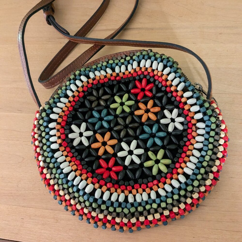 Patricia Nash Round Crossbody Bag